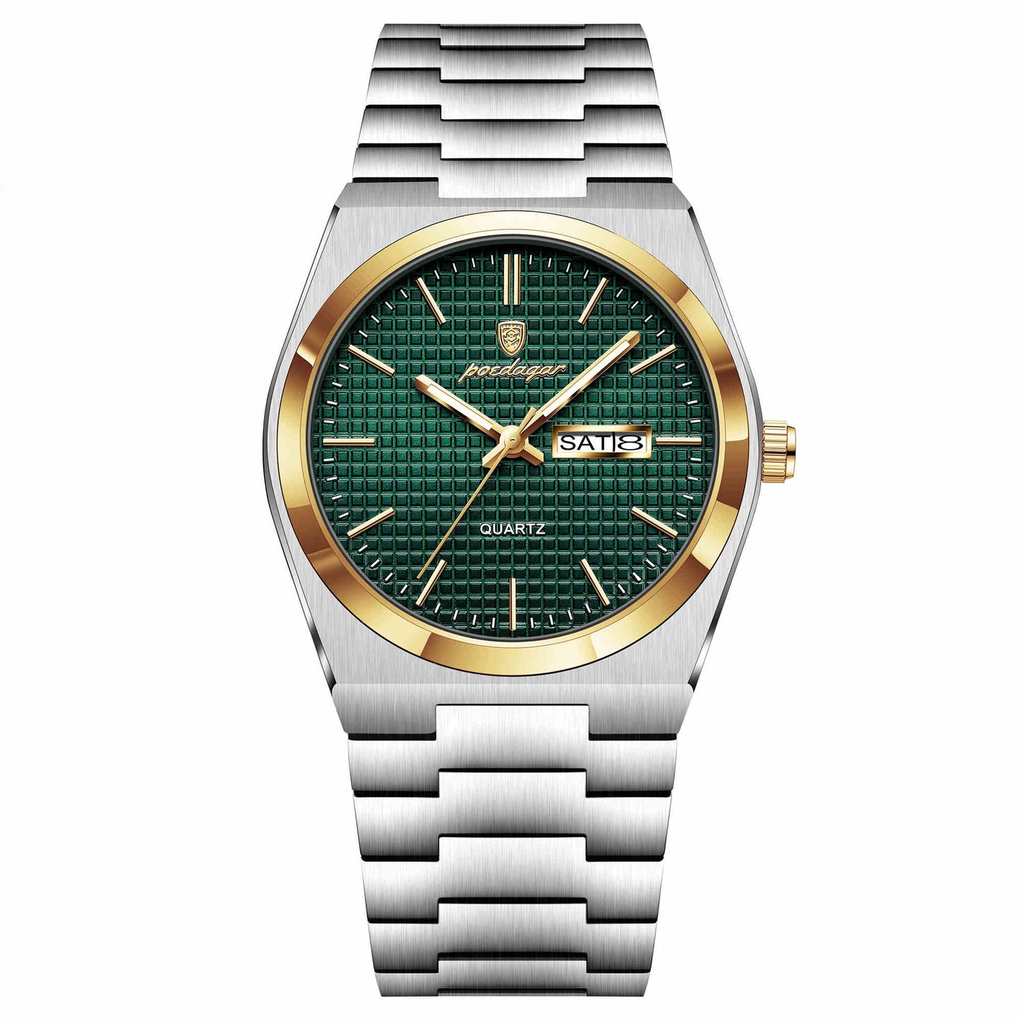 Fashion Waterproof Calendar Business Glow-In-The-Dark Trend Watch