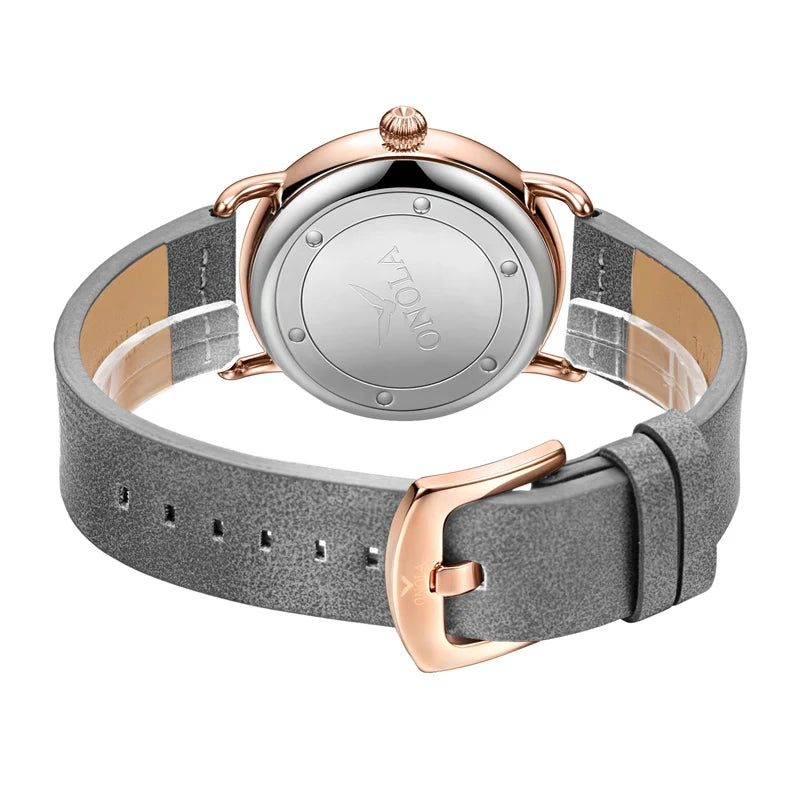 Casual Watch Men Brand Quartz Wristwatch Simple Waterpoor Leather Man Watch Luxury Watches