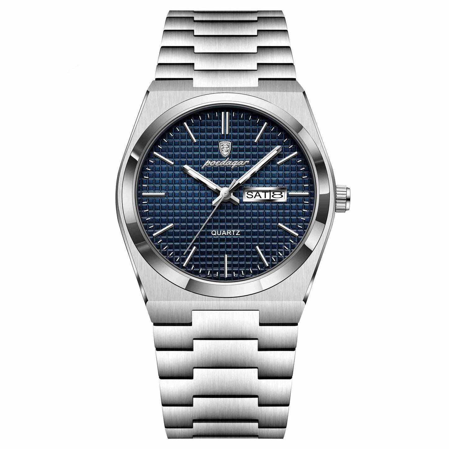 Fashion Waterproof Calendar Business Glow-In-The-Dark Trend Watch