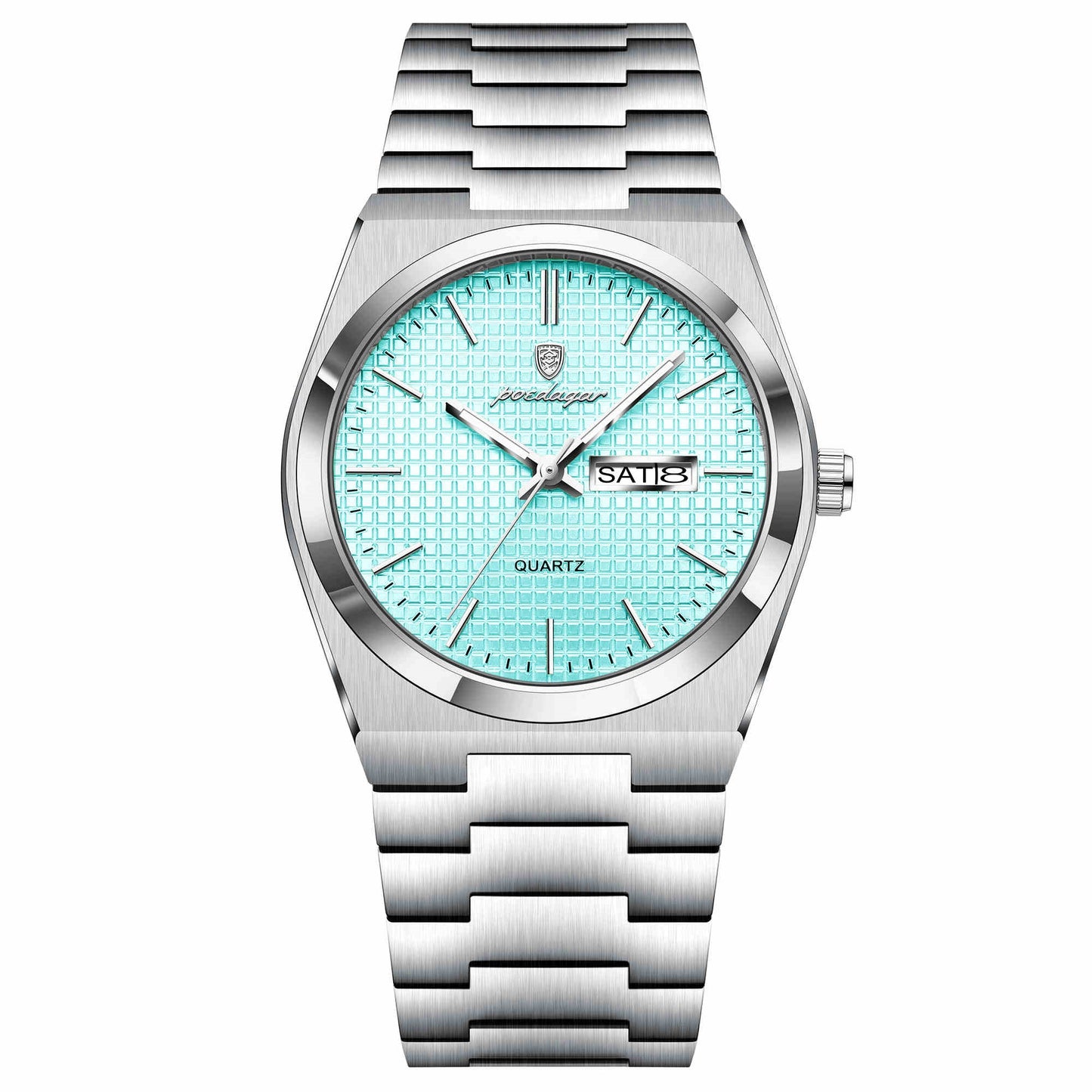 Fashion Waterproof Calendar Business Glow-In-The-Dark Trend Watch