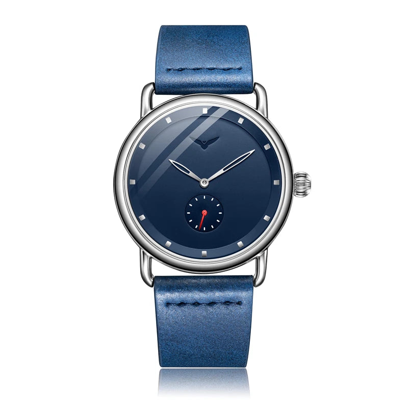 Casual Watch Men Brand Quartz Wristwatch Simple Waterpoor Leather Man Watch Luxury Watches