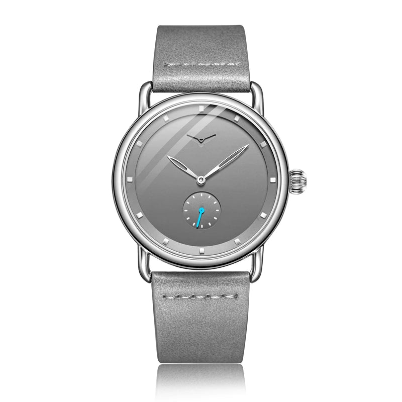 Casual Watch Men Brand Quartz Wristwatch Simple Waterpoor Leather Man Watch Luxury Watches