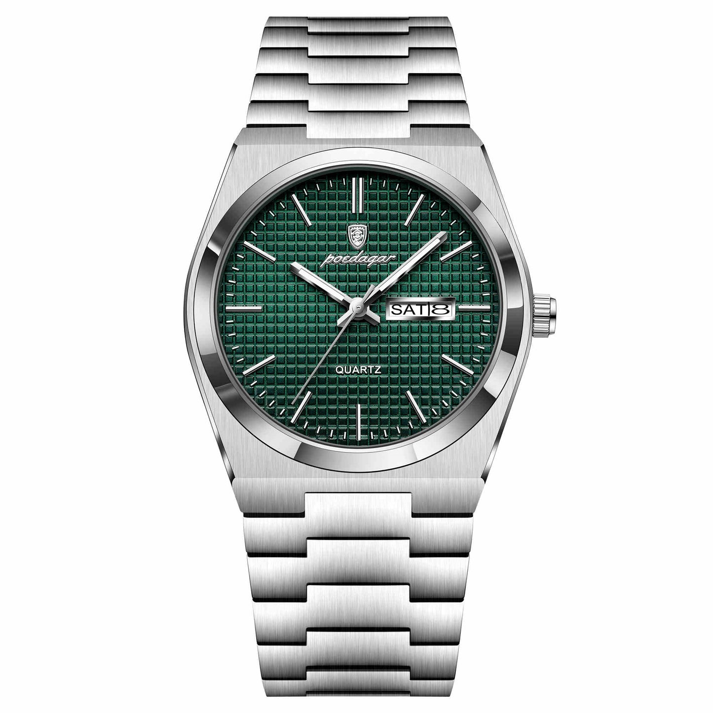 Fashion Waterproof Calendar Business Glow-In-The-Dark Trend Watch