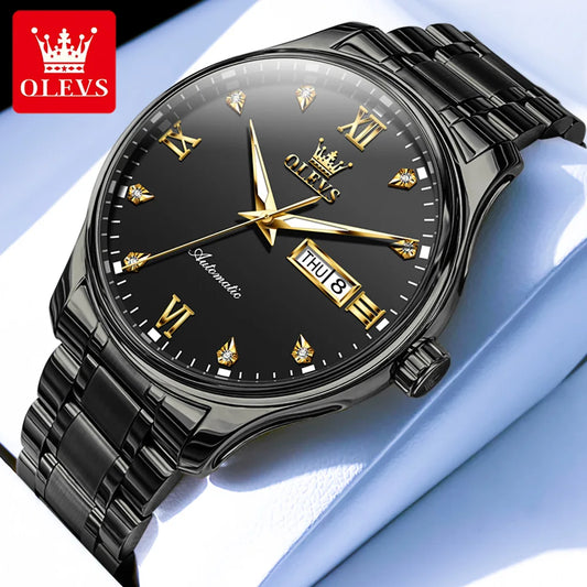 9955 Watch for Men Luxury Dual Calendar Waterproof Luminous Men'S Watches 41Mm Dial Fashion Mechanical Man Hand Clock