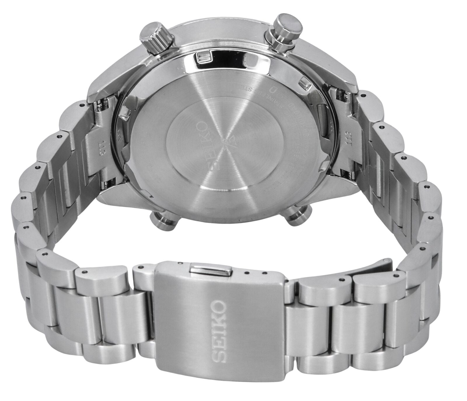 Seiko Prospex White Dial Chronograph Solar 100M Men'S Watch SFJ001P1