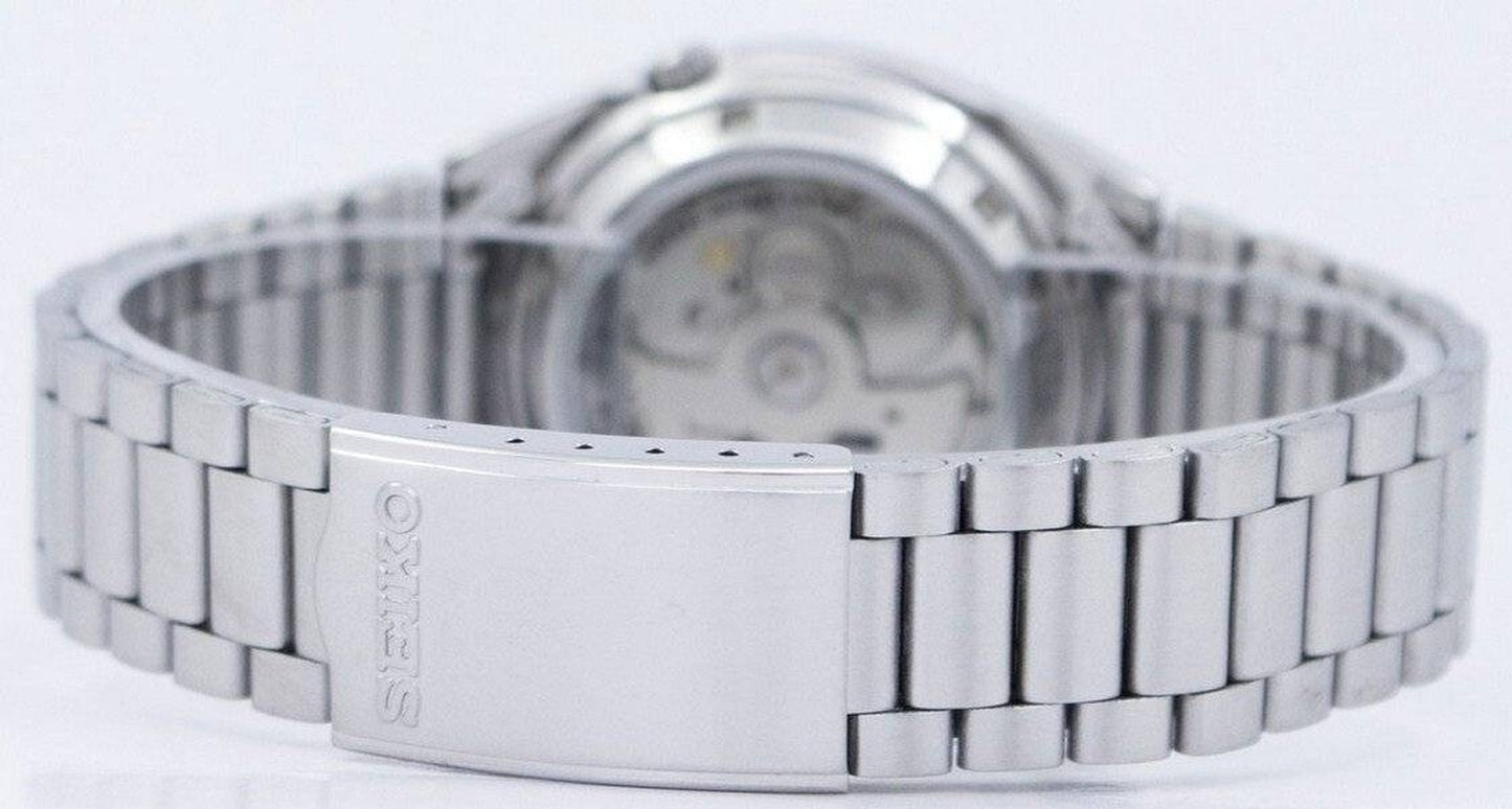Seiko 5 Automatic Blue Dial Stainless Steel Band Case 38 Mm SNXS77K1 Men'S Watch