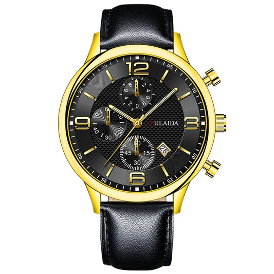 Fmkaul Mens Watch Sport Stainless Steel Case Belt Band Quartz Analog Wrist Watches