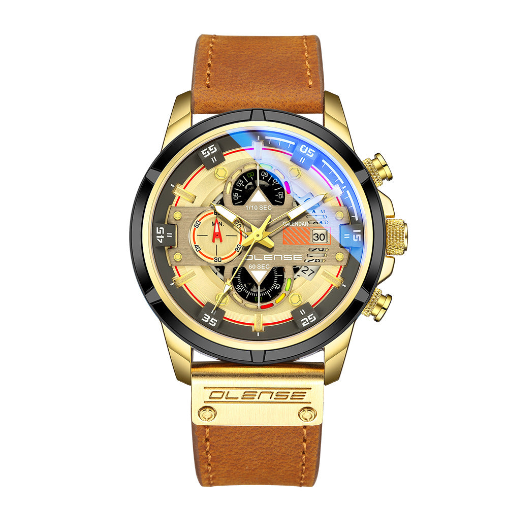Men'S Sports Watch Luminous Fashion Multifunctional